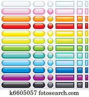 רשת, כפתורים, קבע