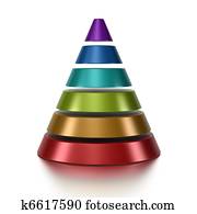 3d, pyramide, tabelle