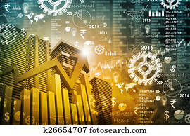 Economical stock market graph Economical stock market graph