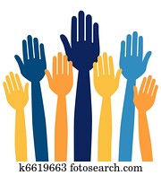 hands, volunteering, al, voting.