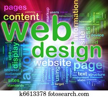 Wordcloud of Web design Wordcloud of Web design