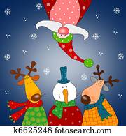 Christmas card Christmas card