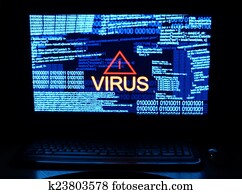 computador, vírus