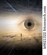 הבט, של, אלוהים