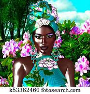 African Queen, Fashion Beauty. African Queen, Fashion Beauty.