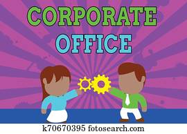 conceptual, letra de mano, actuación, corporativo, oficina., empresa / negocio, foto, showcasing, hogar, departamento, eso, apoyo, primario, departamentos, indirectly, pareja joven, compartir, engranaje, hombre, corbata, mujer, falda, relation.