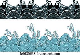 seamless ocean waves seamless ocean waves