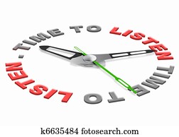 time to listen time to listen