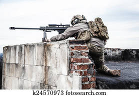U.S. Army sniper U.S. Army sniper