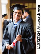 afro american male graduate afro american male graduate