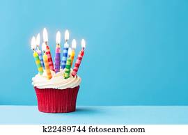 Birthday cupcake Birthday cupcake