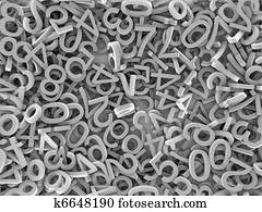 scrambled numbers scrambled numbers