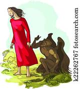 tentação, de, jesus cristo