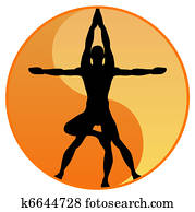 Yoga Balance Vector Yoga Balance Vector