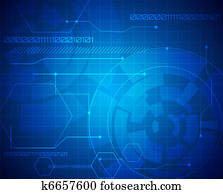 abstratos, tecnologia, fundo