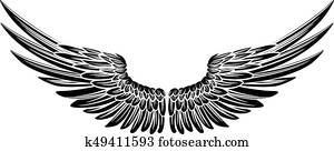adler, vogel, oder, engelsflügel adler, vogel, oder, engelsflügel