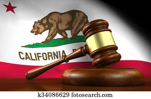 California Law Legal System Concept California Law Legal System Concept