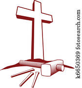 Christian Cross and Hammer Christian Cross and Hammer