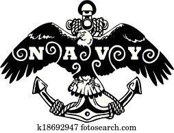 NAVY Military Design - Vector illustration. NAVY Military Design - Vector illustration.
