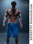 portrait of the athlete