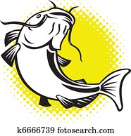 なまず イラストギャラリー 148 なまず アート Fotosearch