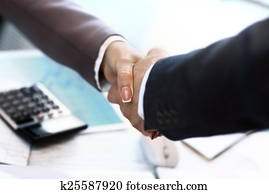 geschäftsmenschen, handgeben