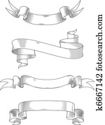 Medieval ribbons Medieval ribbons