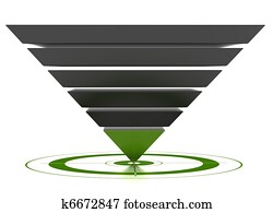 3d, שיווקי, הסבה, שפוך, השתמש, ל, הערך, analysis,, הפרד, מעל, a, לבן, רקע.