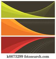 abstrakt, banner, (headers)