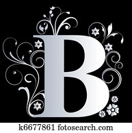 capital letter B capital letter B
