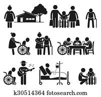 Elderly Care Nursing Old Folks Home