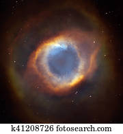 Helix Nebula is nebulae located in the constellation Aquarius.