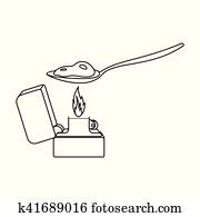 Illegal drugs outline 03 picture