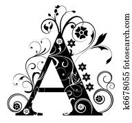 Letter Capital A Letter Capital A
