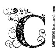 Letter Capital C Letter Capital C