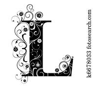 Letter Capital L Letter Capital L