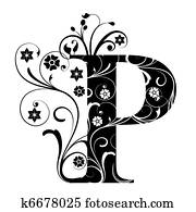 Letter Capital P Letter Capital P