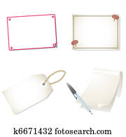 Memo illust set Memo illust set