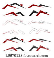 roof icons roof icons