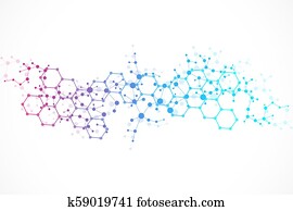 Structure molecule and communication. Dna, atom, neurons. Scientific concept for your design. Connected lines with dots. Medical, technology, chemistry, science background. Vector illustration. Structure molecule and communication. Dna, atom, neurons. Scientific concept for your design. Connected lines with dots. Medical, technology, chemistry, science background. Vector illustration.