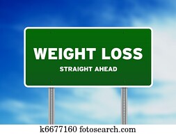 Weight Loss Highway Sign