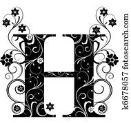 מכתב, בירה, *h*