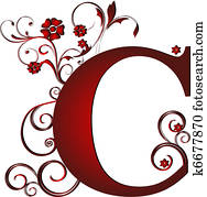 מכתב של בירה, *c*, אדום