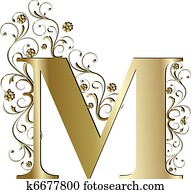 מכתב של בירה, *m*, זהב