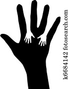 Helping hand. Helping hand.