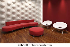 modernes, inneneinrichtung