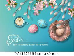 pasen, vakantie, achtergrond