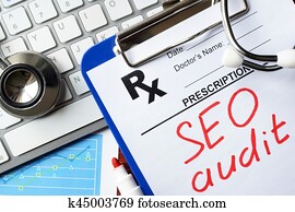 SEO audit. SEO audit.
