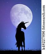 unicorn in the moonlight unicorn in the moonlight