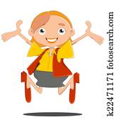 Excited Business woman Excited Business woman